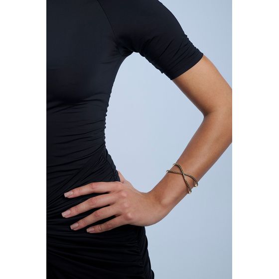 Pulseira Line Mini Classics Ouro Vintage